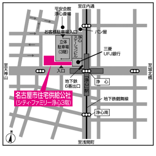 名古屋市住宅供給公社 地図